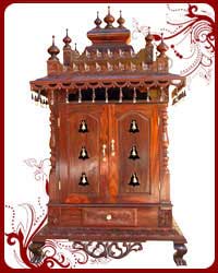 wooden pooja temple sale